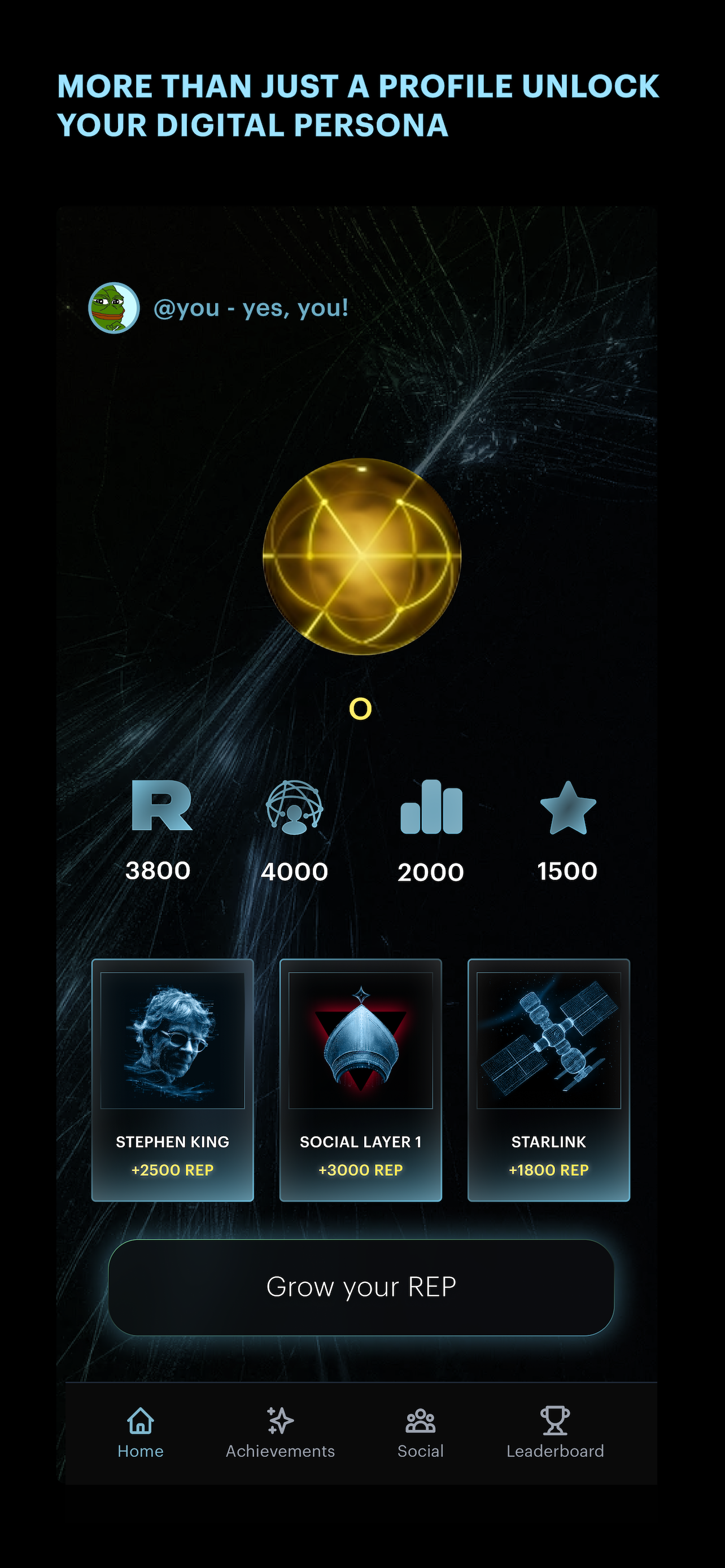 REP: Take back your reputation - Farcaster Mini Apps screenshot